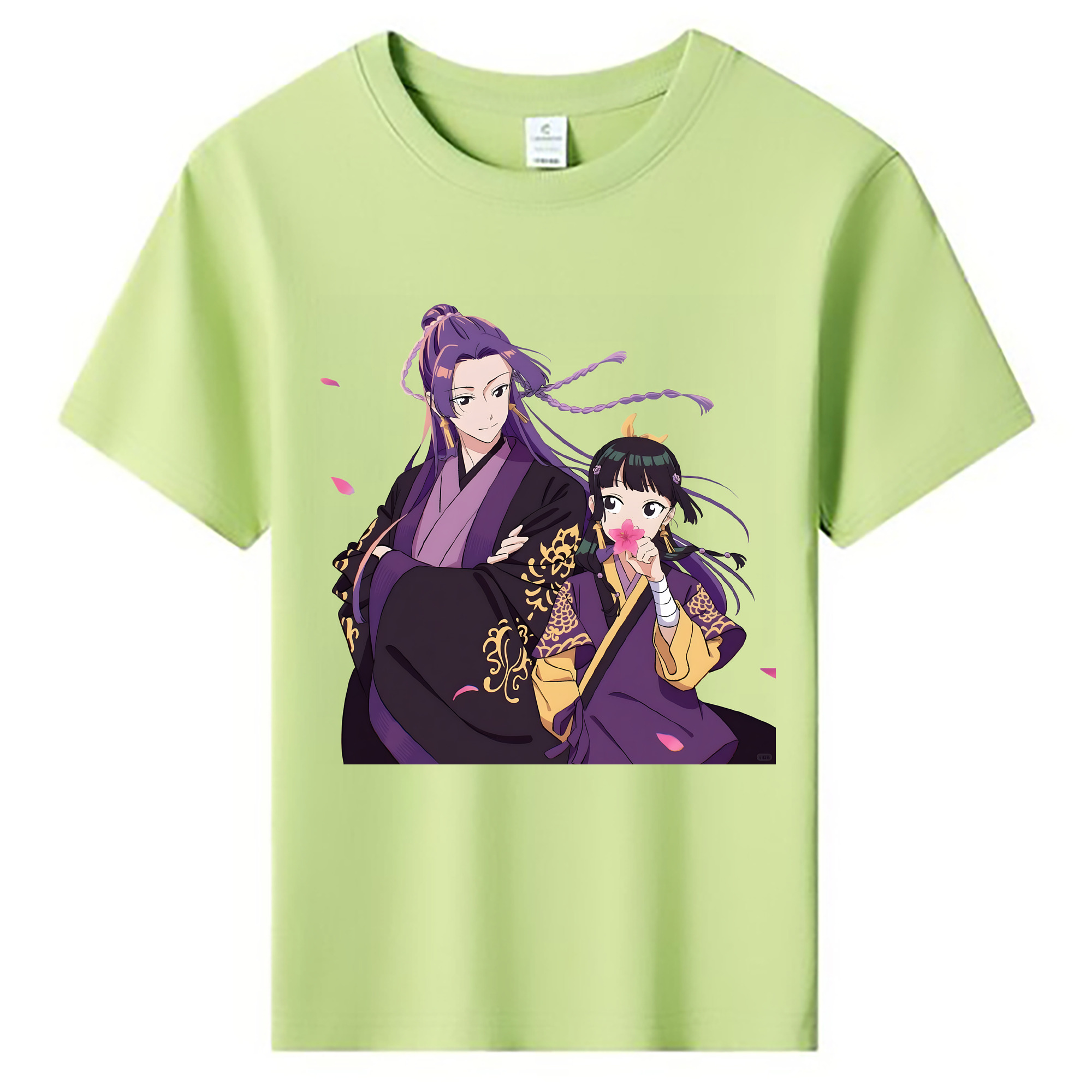 （画像用） 薬屋のひとりごと The Apothecary Diaries 綿100％キッズTシャツ（フロントプリント）